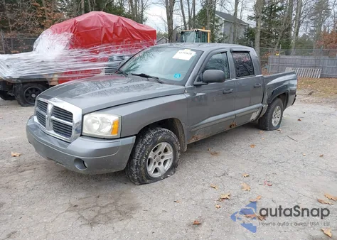 2005 Dodge Dakota Slt z USA, uszkodzony, nr VIN 1D7HW48N75S189529